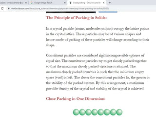 CLOSED PACKED STRUCTURES.pptx