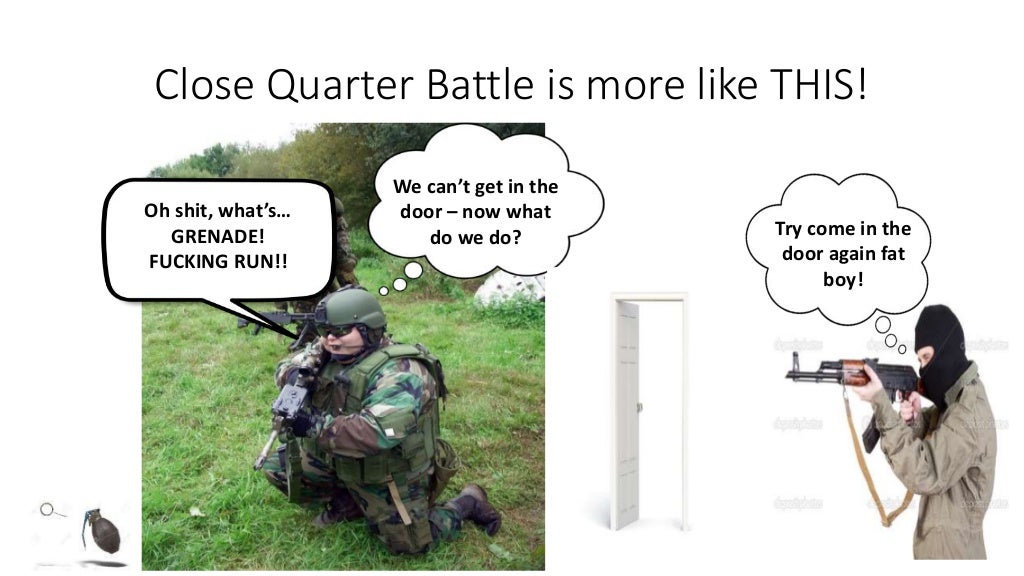 Close Quarter Battle A (Thankfully) Changing Paradigm