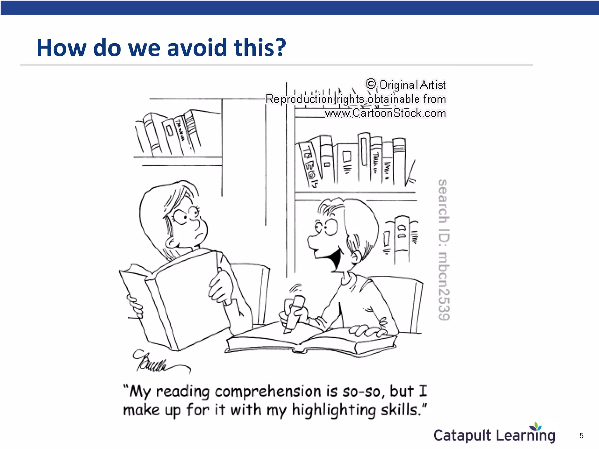 How do we avoid this?
5
 