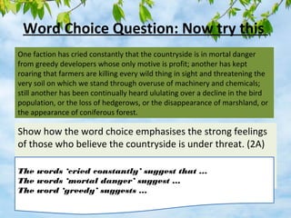 Ululating Word Close Reading Strategies for Higher English | PPT