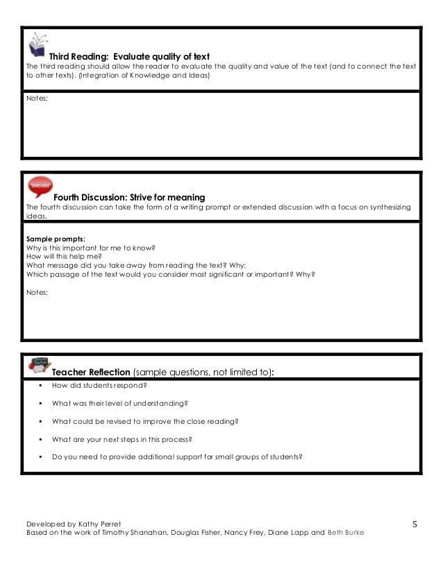 Close reading essay examples