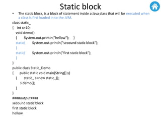 Closer look at classes | PPTX | Programming Languages | Computing