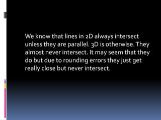 Closest point on line segment to point | PPTX