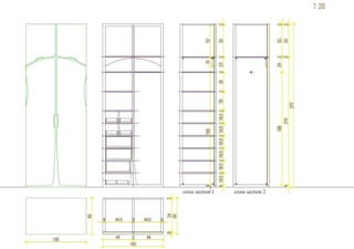 Apartment Interior Design, Belgrade, Serbia - Closet 2