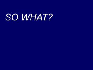 Closing Remarks, Who Else Lived Here?