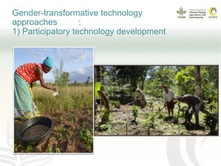 Closing the gender gap in farming under climate chnage