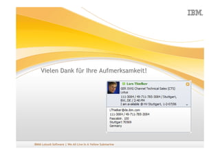 Closing Lotusday08 Sametime Demo