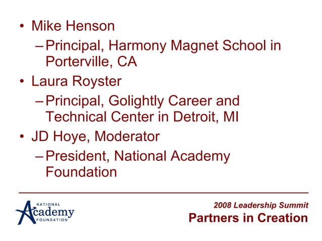 Closing session | PPT