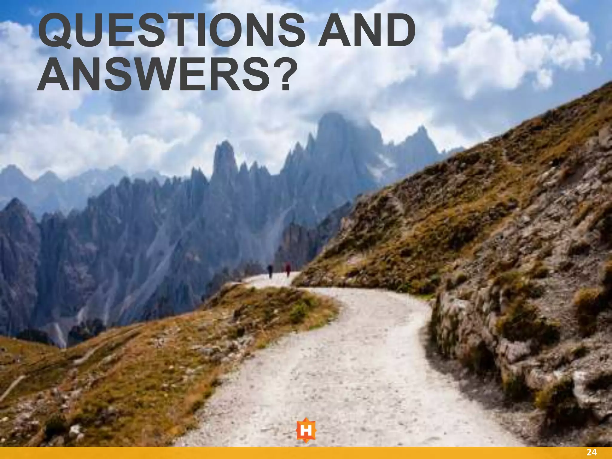 QUESTIONS AND
ANSWERS?




                24
 