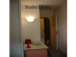 Studio's entry 