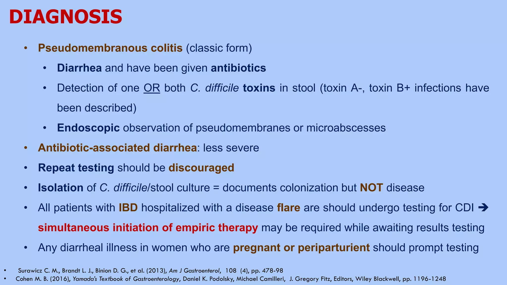 Clostridium difficile | PDF