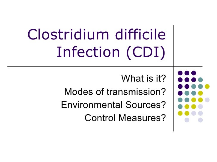 Clostridium difficile 2010