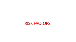 RISK FACTORS
 