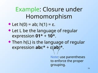 Closure Properties of Regular Languages.ppt