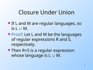 Closure Properties of Regular Languages.ppt