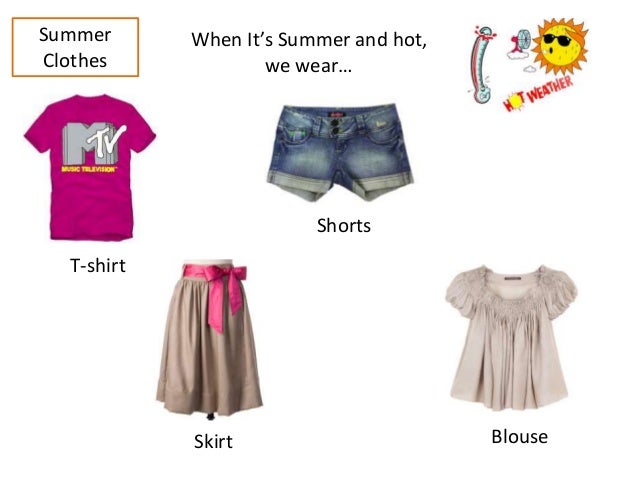 clothes wear in summer season