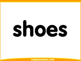 Flash Card Từ Vựng TOEIC Theo Chủ Để | Phần Clothes