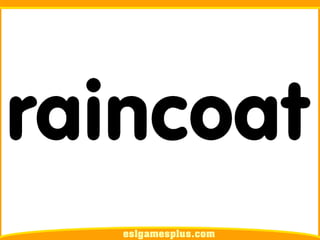 Flash Card Từ Vựng TOEIC Theo Chủ Để | Phần Clothes