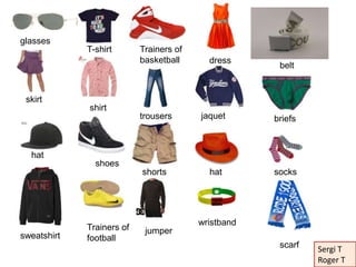 Clothes and complements eso 1 c | PPT