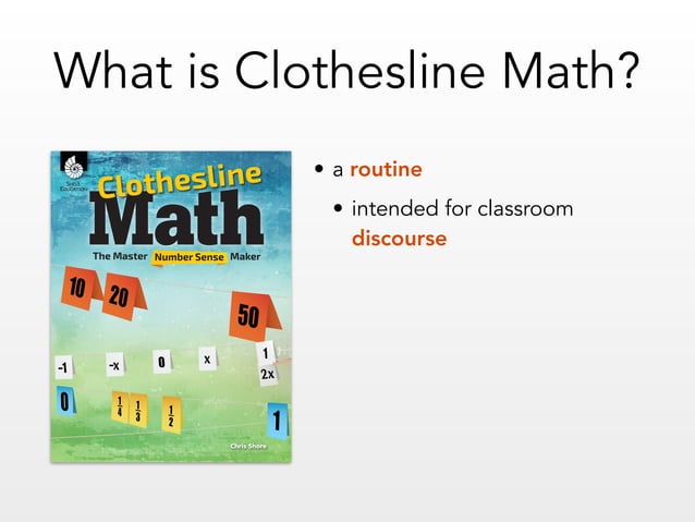 Clothesline math | PDF | Educational Assessment | Education