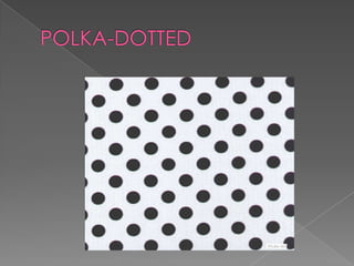 Clothes, patterns, materials & styles vocabulary