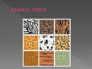 Clothes, patterns, materials & styles vocabulary