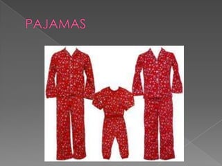 Clothes, patterns, materials & styles vocabulary