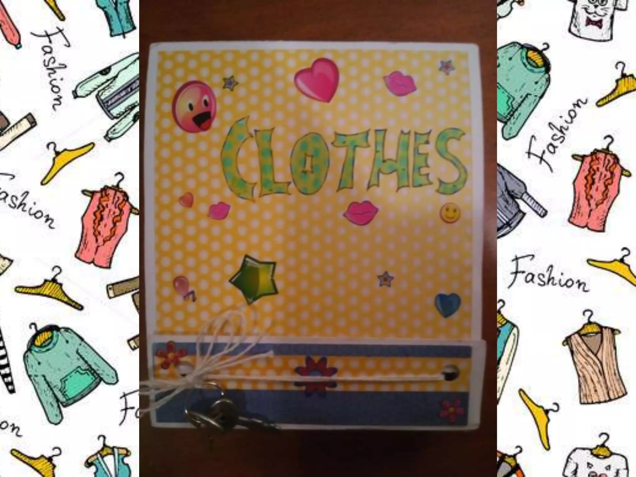 Clothes picture dictionary | PPSX