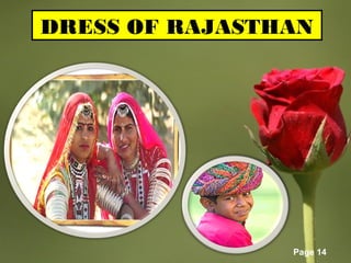 Page 14
DRESS OF RAJASTHAN
 