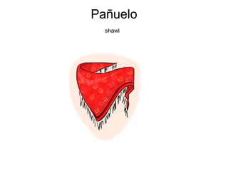 Pañuelo shawl   