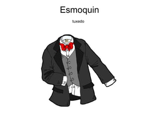Esmoquin tuxedo   