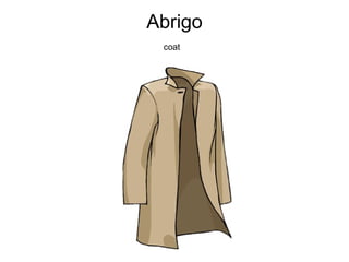 Abrigo coat   
