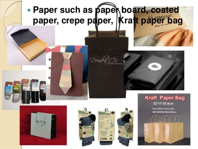 clothing and apparel packaging