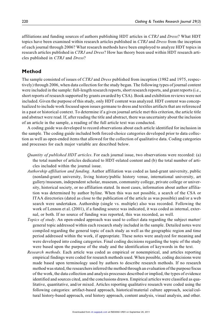 Clothing and textiles research journal 2011reevesde armond216312(2)