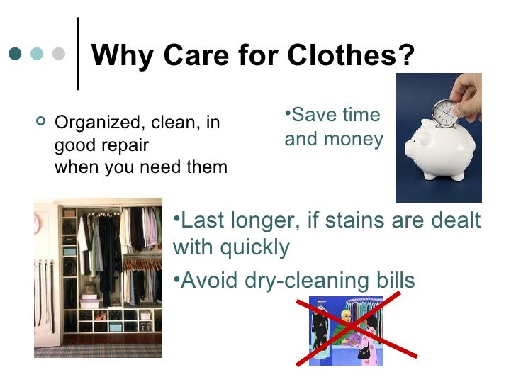 Clothing care basics