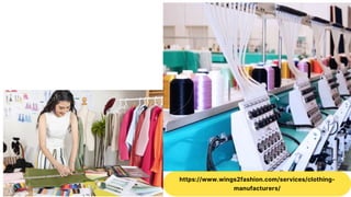 Clothing Manufacturers in India | Private Label Clothing 
