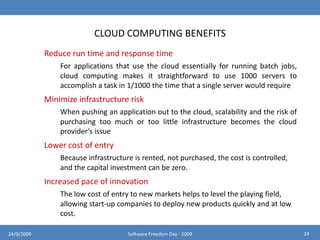 2024/9/2009Software Freedom Day - 2009