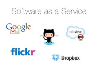Software as a Service
 