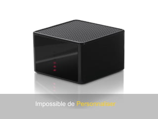 Impossible de  Personnaliser 