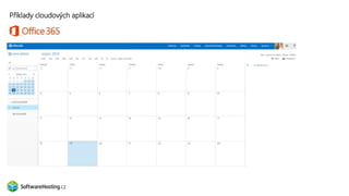 Příklady cloudových aplikací
 