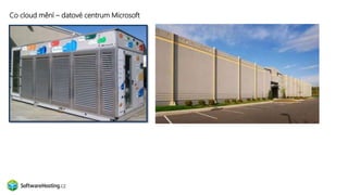Co cloud mění – datové centrum Microsoft
 