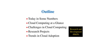 Cloud Computing at a Glance - Research and Development | PDF