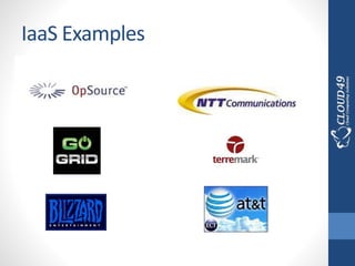 IaaS Examples
 