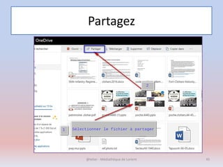 Partagez
@telier - Médiathèque de Lorient 45
 