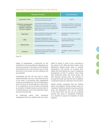Cloud Adoption in Capital Markets: A Perspective | PDF