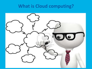 What is Cloud computing?




                           3
 