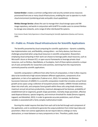 Cloud-Based Solutions for Scientific Computing | PDF