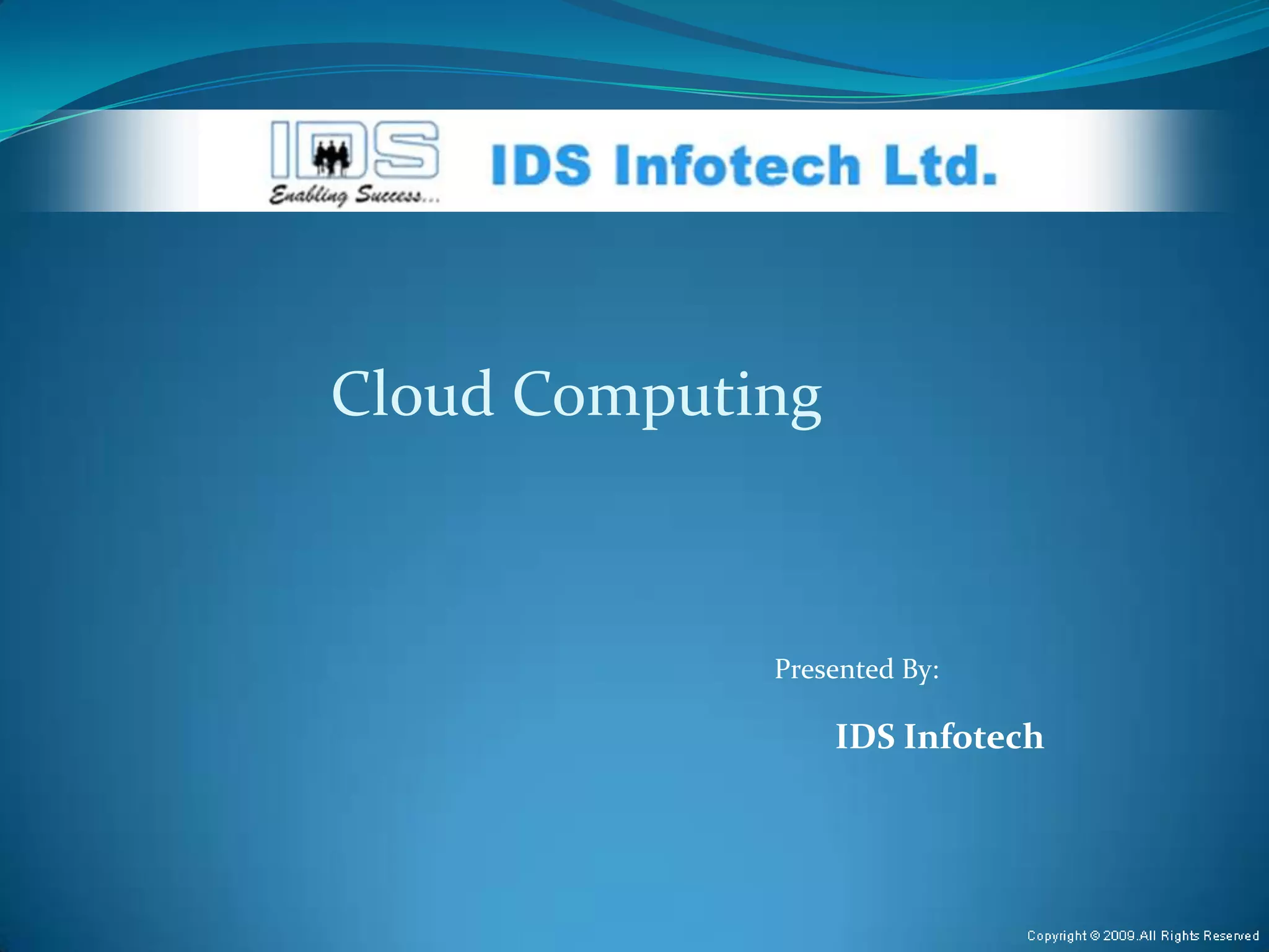 Cloud Computing 