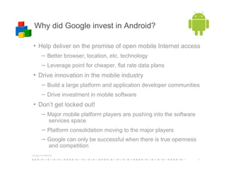 Perspectives on Cloud COmputing - Google