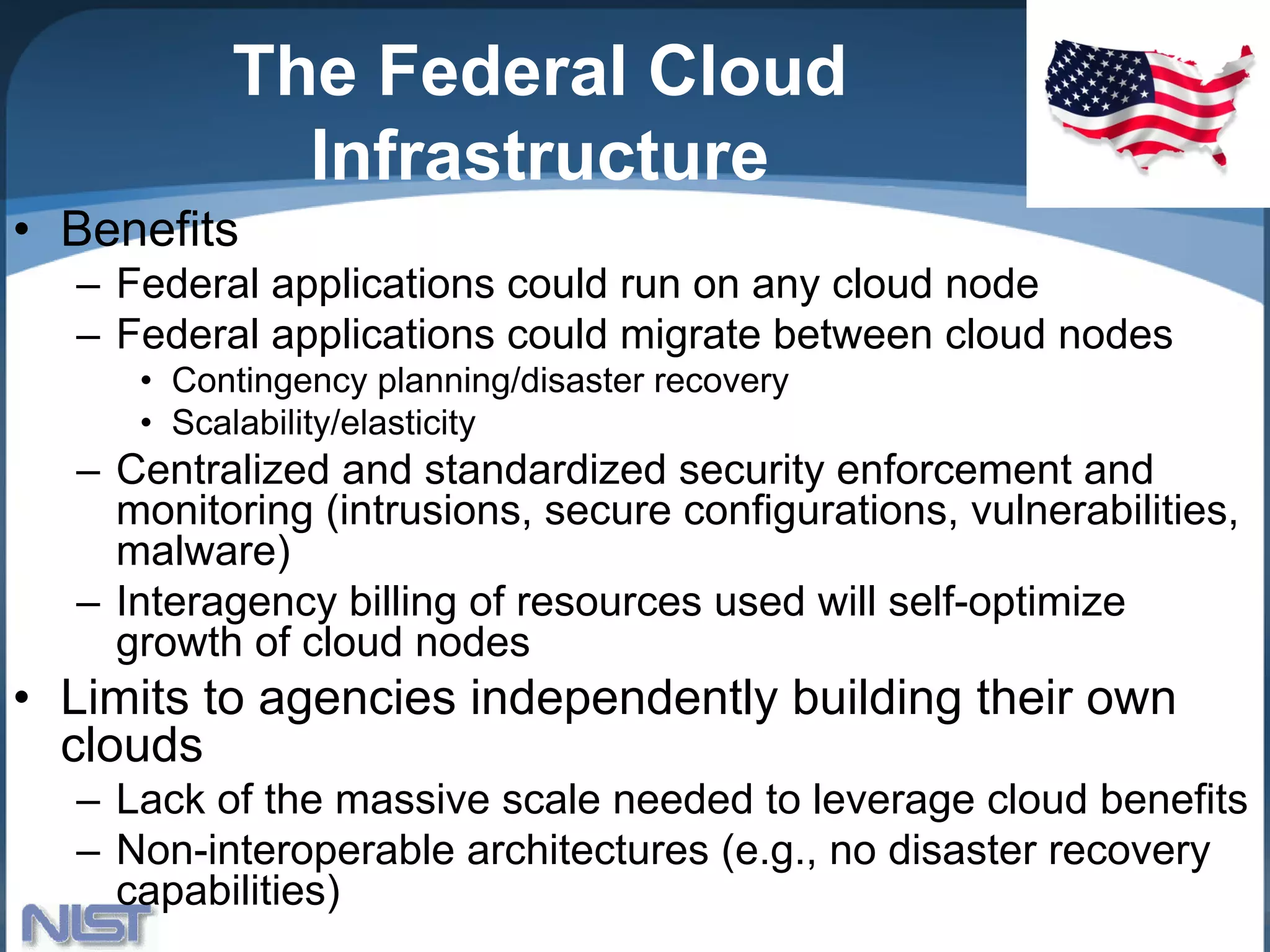 NIST Cloud Computing Standards
